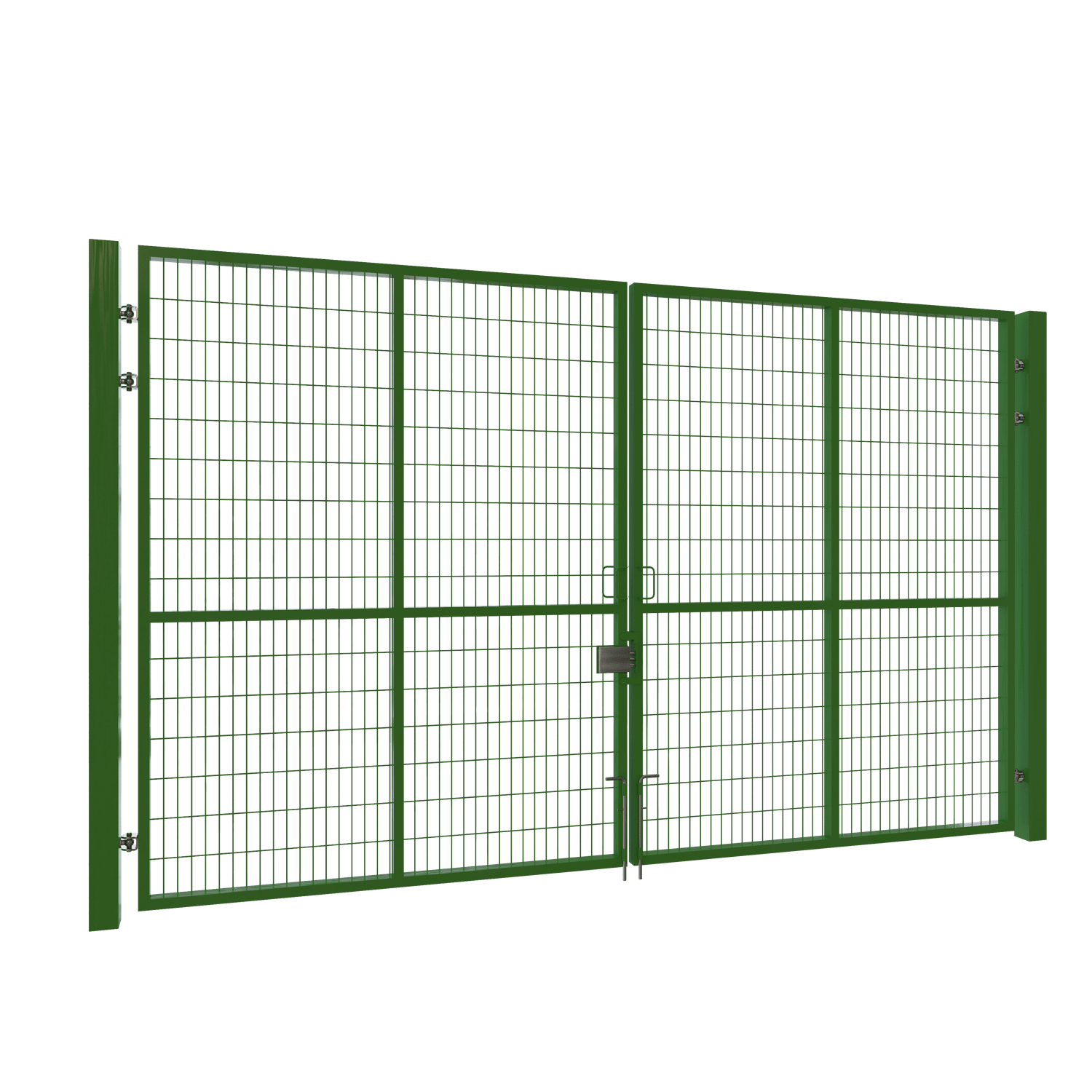 Ворота распашные DFence
